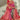 Classic Rani Pure Georgette Bridal Embroidered Saree