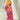 Royal Magenta Pure Georgette Bridal Wedding Saree