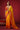 Classic Yellow Dola Crepe Sangeet Function Saree