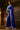 Ethnic Blue Designer Organza Embroidered Border Saree