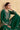 Chinon Silk Dark Green Color Embroidered Readymade Palazzo Salwar Suit