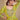 Chinon Yellow Designer Suit With Digital Printed Work