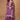Purple Embroidered Art Silk Readymade Sharara Style Suit