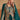 Embroidered Teal Chinon Readymade Indo Western Top With Palazzo