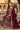 Georgette Embroidered Wine Festive Wear Readymade Palazzo Suit With Dupatta