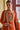 Chinon Orange Embroidered Readymade Designer Salwar Kameez For Party Wear