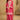 Pink Chinon Embroidered Top Palazzo Set