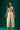 Beige Embroidered Party Wear Indo Western Crop Top Palazzo Set With Jacket
