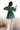 Green Traditional Faux Georgette Readymade Kediya For Garba Night