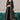Royal Black Embroidered Jacket Style Palazzo Suit