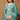 Engaging Sea Green Color Organza Fabric Function Wear Salwar Suit