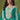 Classic Teal Color Festive Wear Salwar Suit In Art Silk Fabric