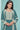 Teal Color Georgette Fabric Festive Style Classic Palazzo Suit