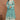 Classic Light Cyan Color Embroidered Palazzo Suit In Georgette Fabric