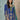 Fascinating Blue Color Chinon Fabric Embroidery Salwar Suit