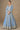 Embroidered Chinon Silk Blue Floor Touch Readymade Gown With Dupatta Set