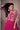 Sushrii Mishraa Chinnon Fabric Charismatic Readymade Gown With Dupatta In Rani Color