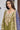 Olive Color Chinon Fabric Function Wear Awesome Palazzo Suit