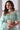 Traditional Sea Green Color Organza Fabric Lehenga For Sangeet