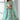 Traditional Sea Green Color Organza Fabric Lehenga For Sangeet