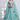 Phenomenal Sequins Work Sky Blue Color Organza Fabric Lehenga