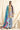 Light Cyan Digital Printed Cotton Salwar suit