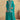 Designer Cyan Chinon Silk Palazzo Suit For Women