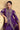 Embroidered Chinon Silk Purple Party Wear Palazzo Suit