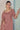 Peach Chinon Embroidered Readymade Palazzo Salwar Kameez
