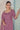 Designer Embroidered Lavender Readymade Top With Palazzo Set