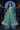 Cyan Zari Embroidered Readymade Palazzo Suit