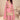 Designer Pink Art Silk Readymade Palazzo Set