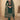 Green Color Fancy Cotton Fabric Casual Look Tempting Salwar Suit
