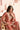 Appealing Art Silk Fabric Readymade Palazzo Suit In Rust Color