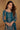 Teal Embroidered Chinon Function Wear Designer Readymade Palazzo Suit