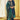 Navy Blue Color Satin Fabric Alluring Printed Salwar Suit