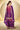 Chinon Purple Embroidered Designer Readymade Palazzo Dress