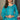 Festive Wear Captivating Rayon Fabric Readymade Salwar Suit In Cyan Color