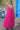 Georgette Fabric Bandhani Printed Luminous Readymade Long Gown In Pink Color