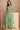 Eugeniya Belousova Sea Green Color Chinon Fabric Chic Readymade Palazzo Suit