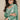 Eugeniya Belousova Sea Green Color Rayon Fabric Tempting Palazzo Suit