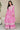 Eugeniya Belousova Pink Color Inventive Palazzo Suit In Rayon Fabric