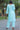 Marvellous Rayon Fabric Readymade Kurti Bottom Set In Light Cyan Color