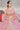 Pink Color Function Wear Net Fabric Charismatic Lehenga