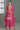 Embroidered Chinon Silk Magenta Readymade Palazzo Suit