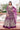 Purple Premium Net Floral Embroidery Readymade Anarkali Salwar Kameez