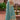 Chinon Sky Blue Party Wear Readymade Long Top And Skirt