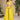 Yellow Chinon Silk Indo Western Top And Palazzo Set With Dupatta