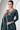 Eugeniya Belousova Teal Color Chinon Fabric Tempting Palazzo Suit