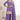 Stylish Purple Festive Wear Readymade Palazzo Salwar Kameez With Embroidered Work